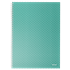 Cuaderno A4 con pauta rayada, encuadernado wiro Esselte Colour'Breeze Verde 80 H. .