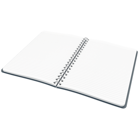 Cuaderno Leitz Cosy Touch con rayas, con encuadernación wiro B5 80 H. Papel de 100 grs, certificado FSC®.