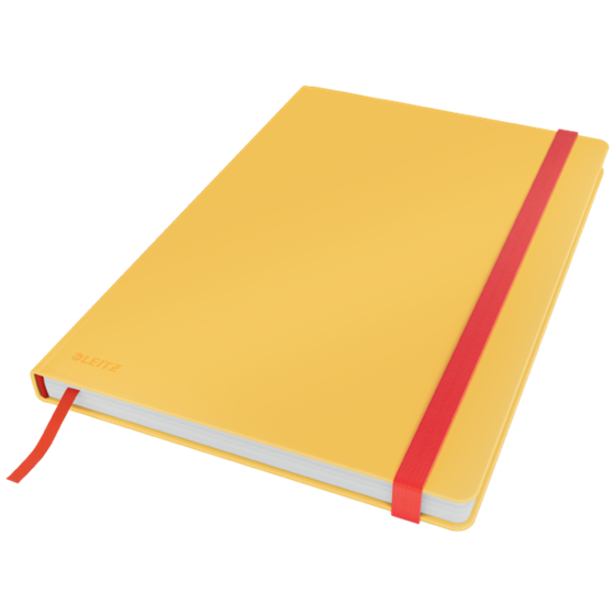 Cuaderno Leitz Cosy Touch con rayas con tapa dura B5 80 H. Papel de 100 grs, certificado FSC®.