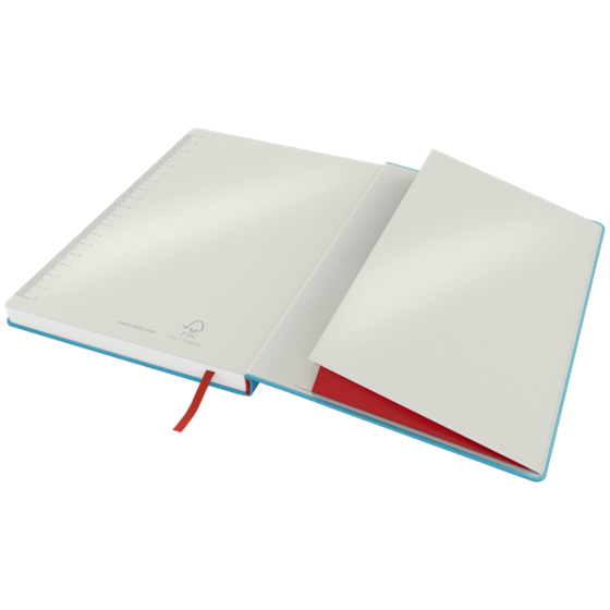 Cuaderno Leitz Cosy Touch con rayas con tapa dura B5 80 H. Papel de 100 grs, certificado FSC®.