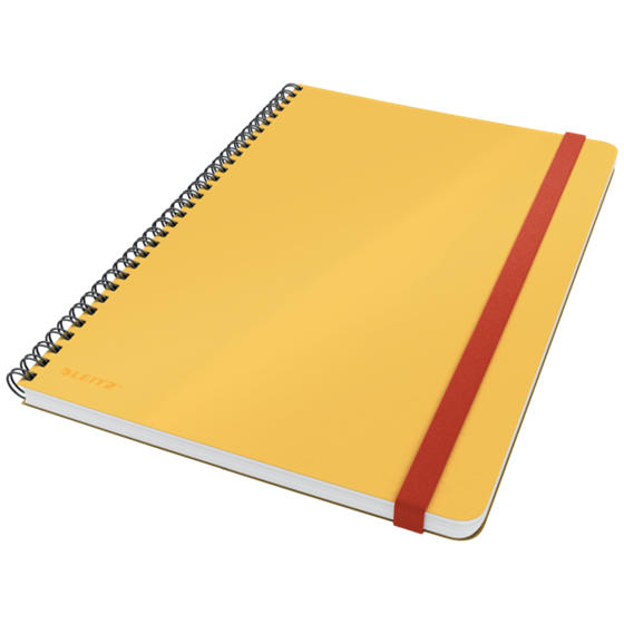 Cuaderno Leitz Cosy Touch cuadriculado, con encuadernación wiro B5 80 H. Papel de 100 grs, certificado FSC®.