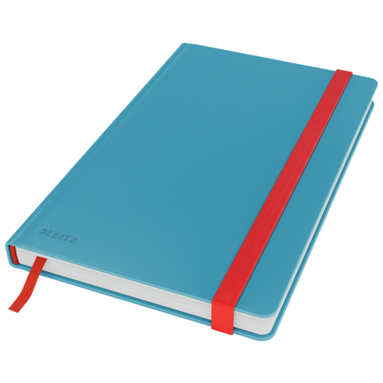 Cuaderno Leitz Cosy Touch cuadriculado con tapa dura A5 80 H. Papel de 100 grs, certificado FSC®.