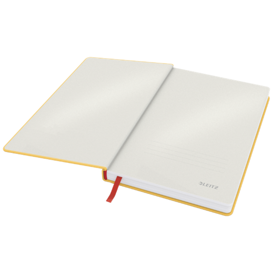 Cuaderno Leitz Cosy Touch con rayas con tapa dura A5 80 H. Papel de 100 grs, certificado FSC®.