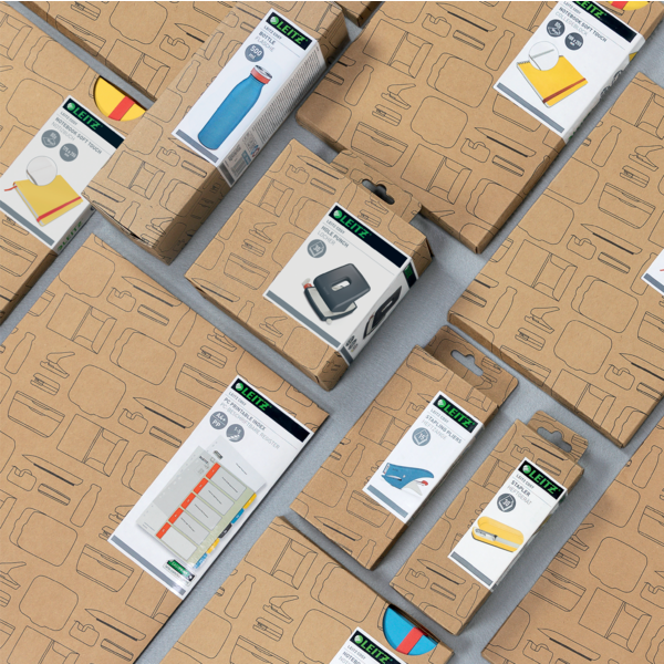 Cuaderno Leitz Cosy Touch con rayas con tapa dura A5 80 H. Papel de 100 grs, certificado FSC®.