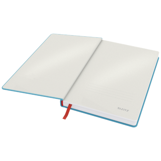 Cuaderno Leitz Cosy Touch con rayas con tapa dura A5 80 H. Papel de 100 grs, certificado FSC®.