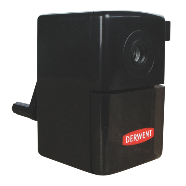 Minisacapuntas manual de sobremesa Super Point de Derwent Negro