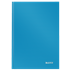 Cuaderno Solid de Leitz A5 cuadriculado con tapa dura Azul claro 80 h. 90 g.