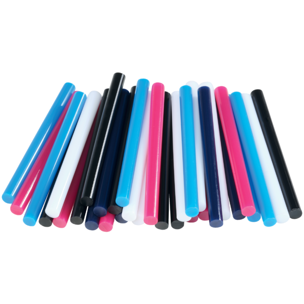 Barras De Cola De Colores Rapid 7 Mm 130º