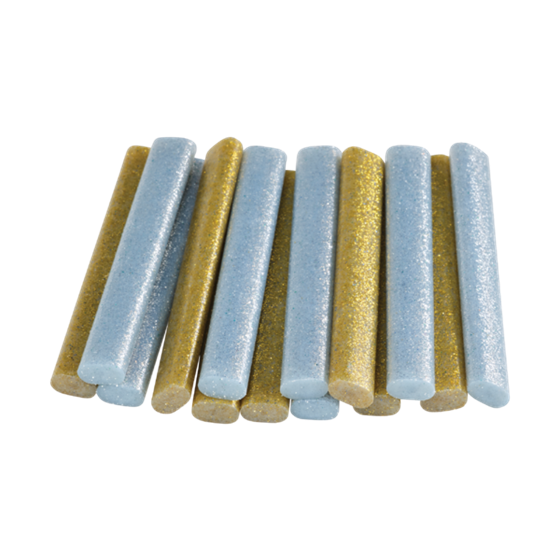 Barras De Cola Ovaladas Rapid Para Materiales Sensibles Purpurina 16 Barras