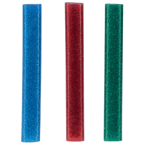 Barras De Cola Ovaladas Rapid Para Materiales Sensibles Purpurina 16 Barras