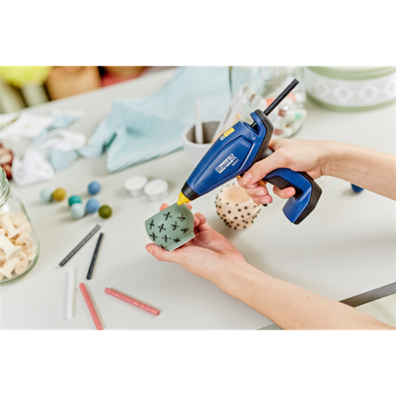 Barras De Cola Rapid 7 Mm Colores Purpurina 36 Barras