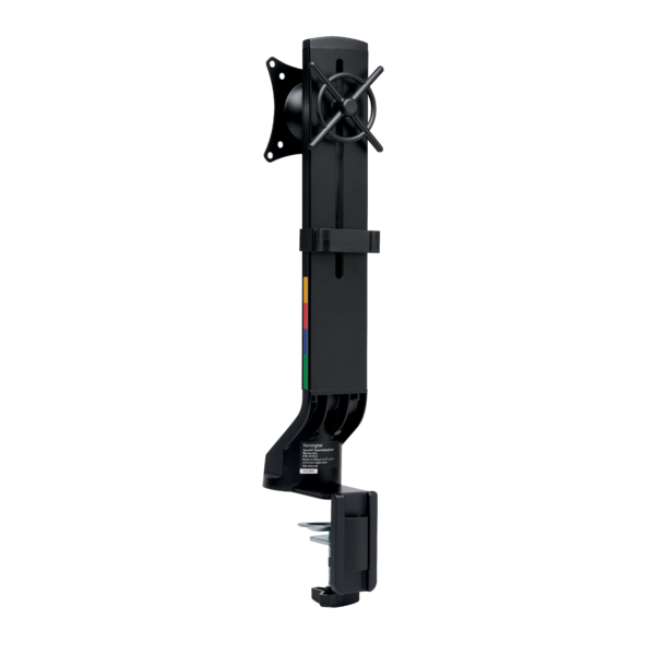 Brazo SmartFit® de ahorro de espacio para un monitor Plata