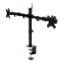 Brazo SmartFit® Ergo extensible para dos monitores Negro