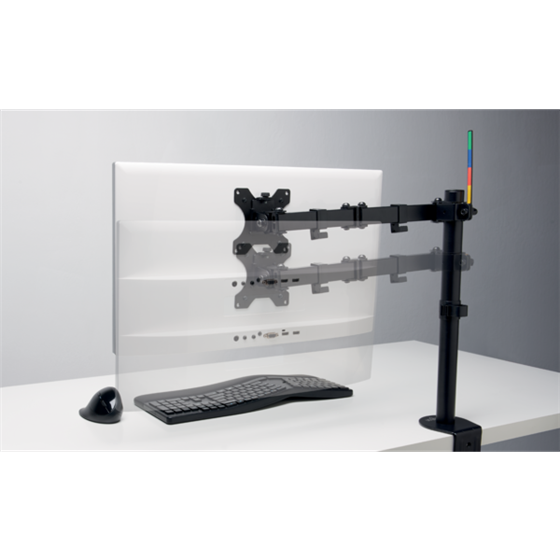 Brazo SmartFit® Ergo extensible para un monitor Negro