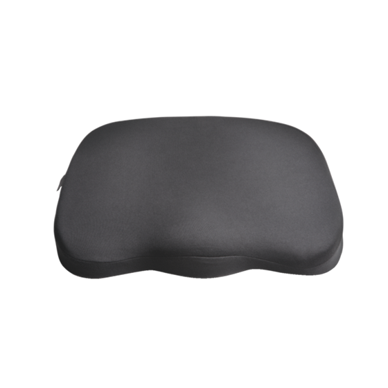 Cojín ergonómico de espuma viscoelástica Negro