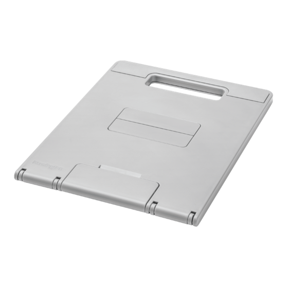 Elevador y soporte enfriador ergonómicos y ajustables para portátiles o tabletas de hasta 14 pulgadas SmartFit® Easy Riser™ Go -