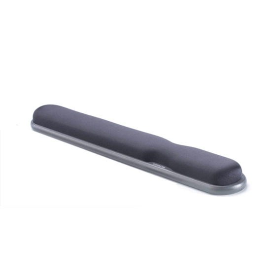 Reposamuñecas con gel para teclado Kensington de altura ajustable en negro Negro