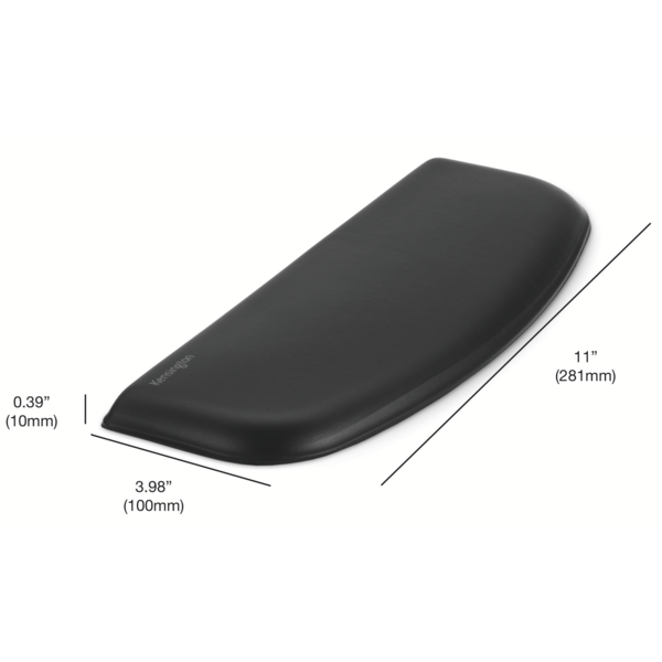 Reposamuñecas ErgoSoft™ para teclados finos y compactos Negro