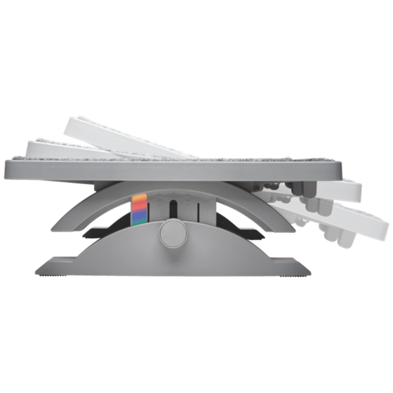 Reposapiés ergonómico SmartFit® SoleMate™ Pro Elite Gris