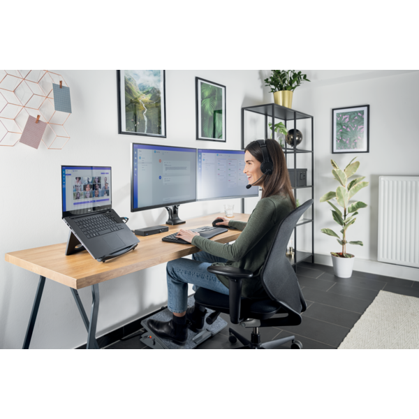 Reposapiés ergonómico SmartFit® SoleMate™ Pro Elite Gris