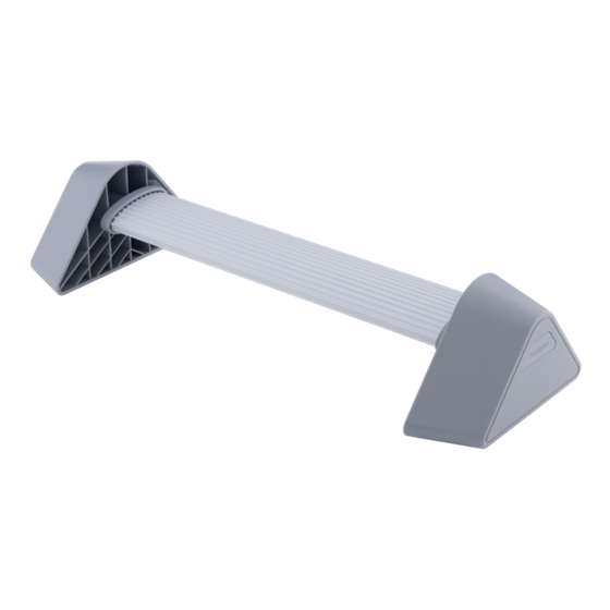 Reposapiés oscilante Gris