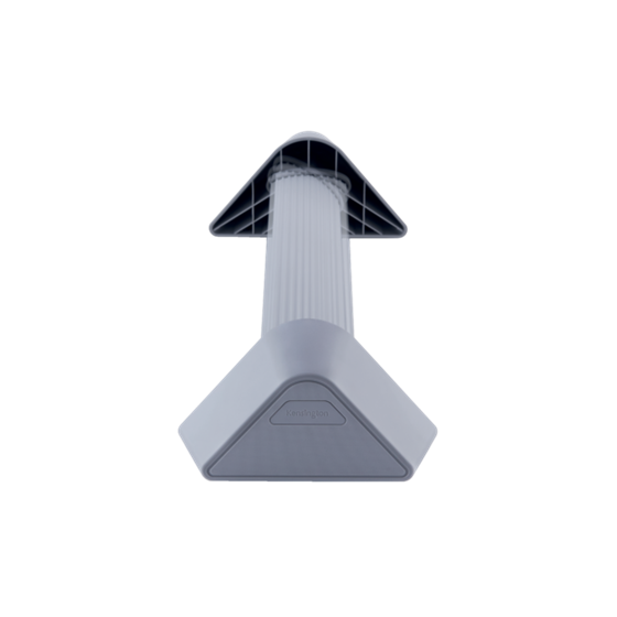 Reposapiés oscilante Gris