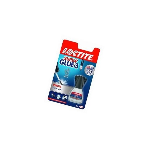 Pegamento Líquido LOCTITE Superglue Pincel 5 g.