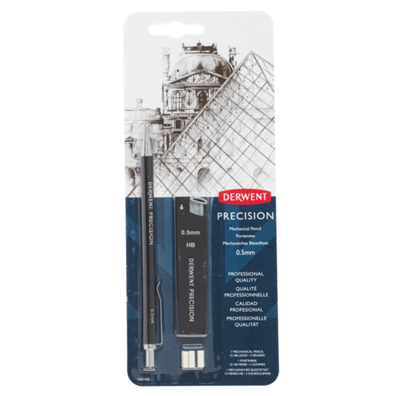 Juego De Portaminas Precision De Derwent Hb 0,5