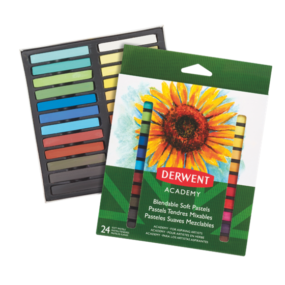 Pinturas Pastel Academy De Derwent (Paquete De 24)