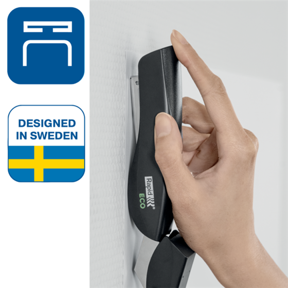 Grapadora Rapid Eco Negro