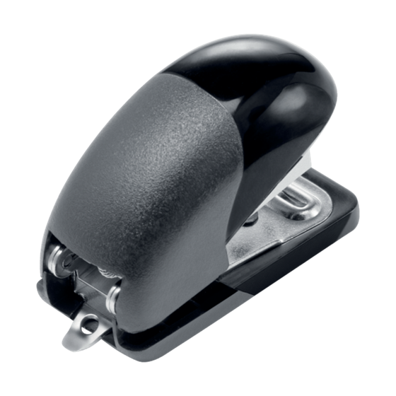 Mini Grapadora Rapid Eco Negro