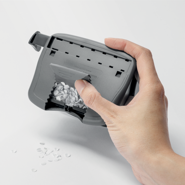 Taladro De Oficina Rapid Eco Negro 2 Mm/20 Hojas (Papel De 80 G/M²)