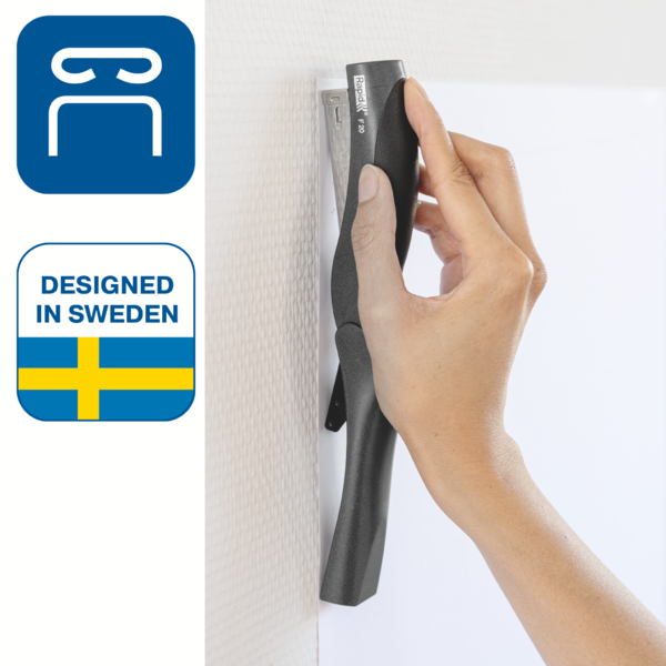 Grapadora Vertical Ultimate F20 Rapid Negro