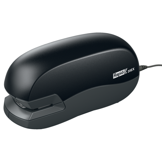 Grapadora Eléctrica De Sobremesa 20Ex Fixativ De Rapid Negro