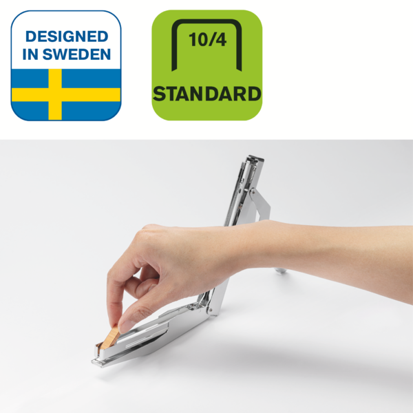 Grapadora De Tenaza Economy De Rapid E10 Plata