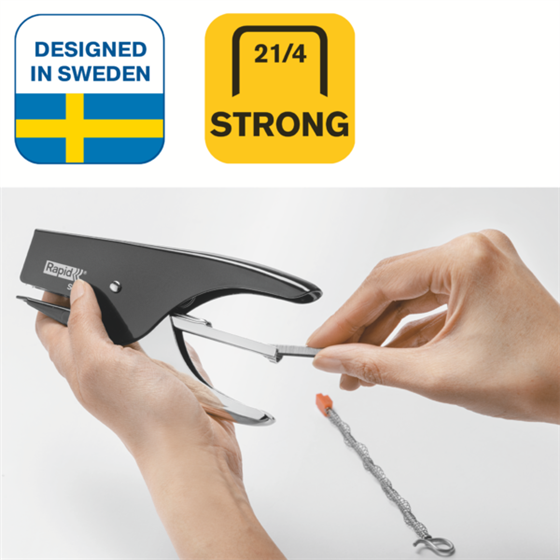 Grapadora De Tenaza Supreme De Rapid S51 Black Magic