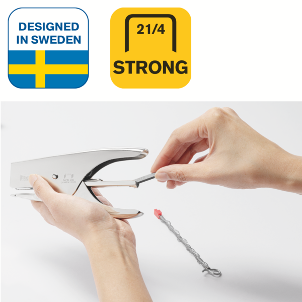 Grapadora De Tenaza Supreme De Rapid S51 Níquel