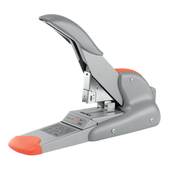 Grapadora Para Gruesos Duax Rapid Plata/ Naranja