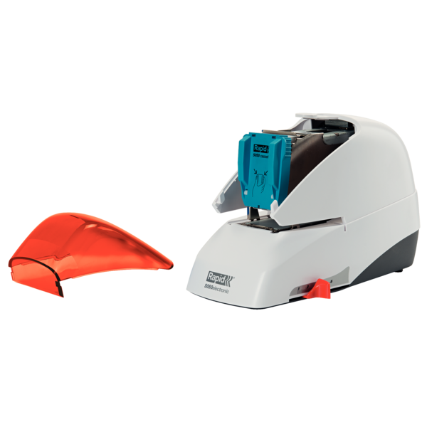 Grapadora Eléctrica Supreme De Rapid R5050E Plata/ Naranja