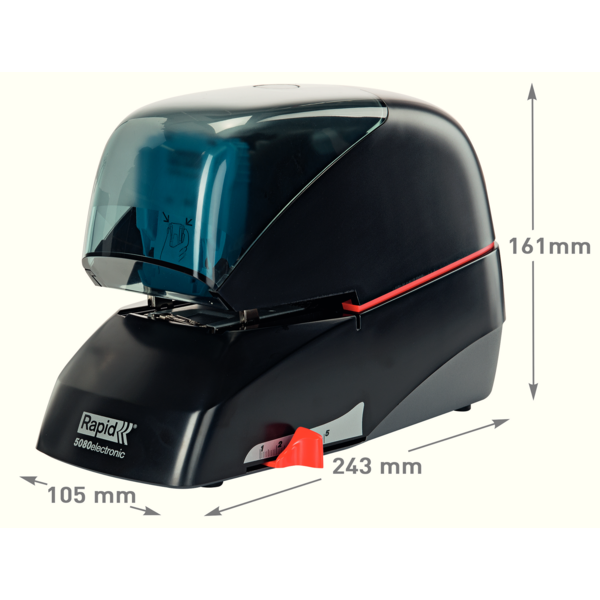 Grapadora Eléctrica Supreme De Rapid R5080E Negro