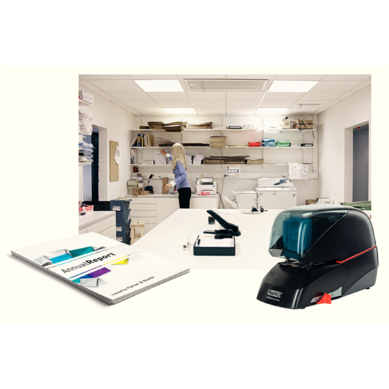 Grapadora Eléctrica Supreme De Rapid R5080E Negro