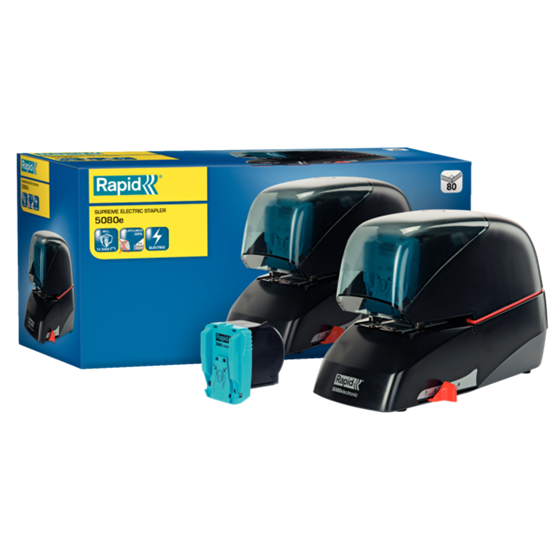 Grapadora Eléctrica Supreme De Rapid R5080E Negro