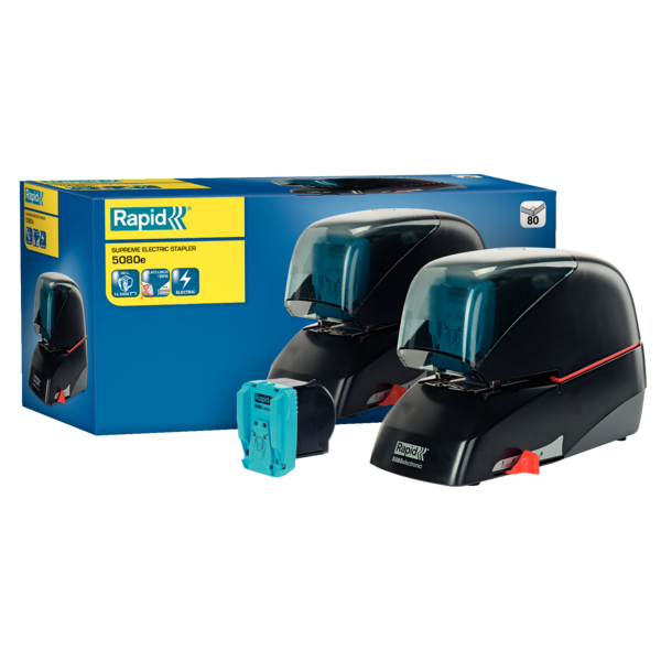 Grapadora Eléctrica Supreme De Rapid R5080E Negro