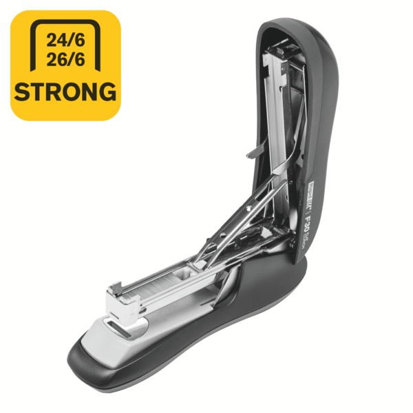 Grapadora De Sobremesa De Grapado Plano F30 Rapid Rojo