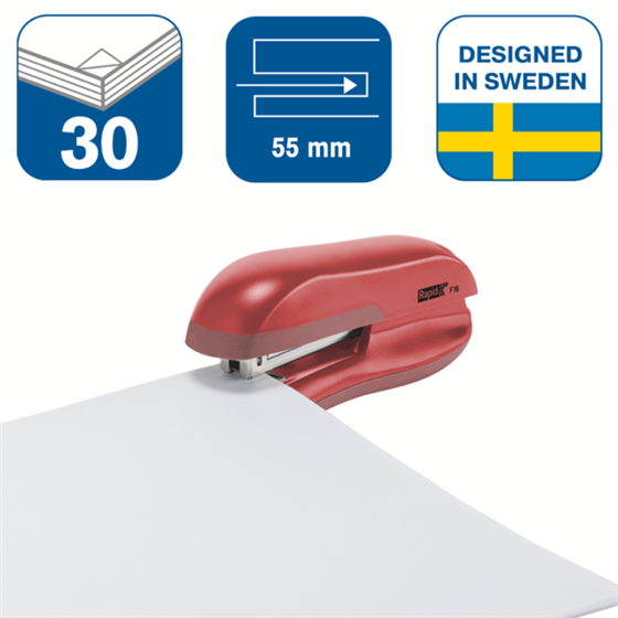 Grapadora De Sobremesa F16 Rapid Rojo