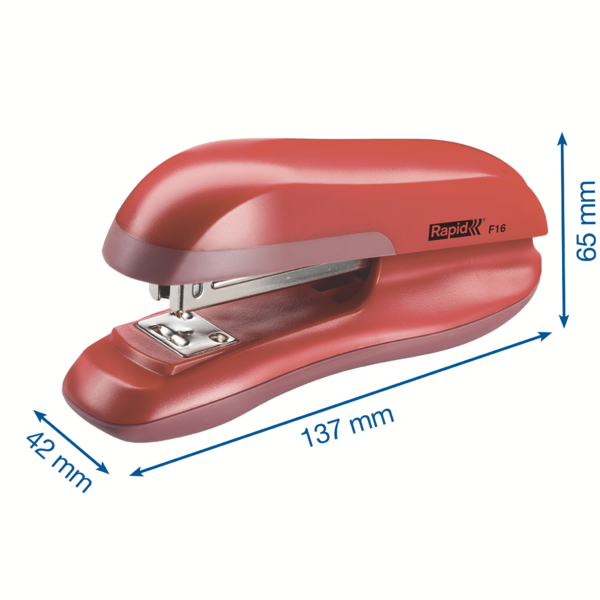 Grapadora De Sobremesa F16 Rapid Rojo
