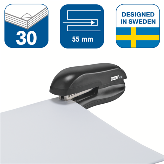 Grapadora De Sobremesa F16 Rapid Negro