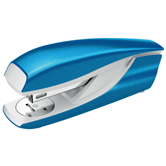 Grapadora Metálica De Oficina Mod. 635 Wow De Petrus Azul