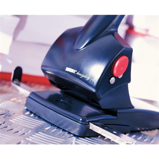 Taladro Para Gruesos Fashion De Rapid Hdc65 Negro 65 Hojas