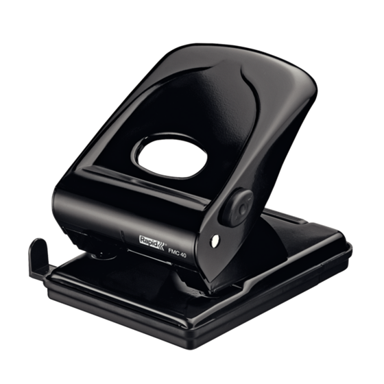 Taladro Metálico Grande Fmc40 Rapid Negro 40 Hojas